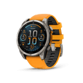 Garmin Fenix 8 AMOLED Sapphire — Naranja