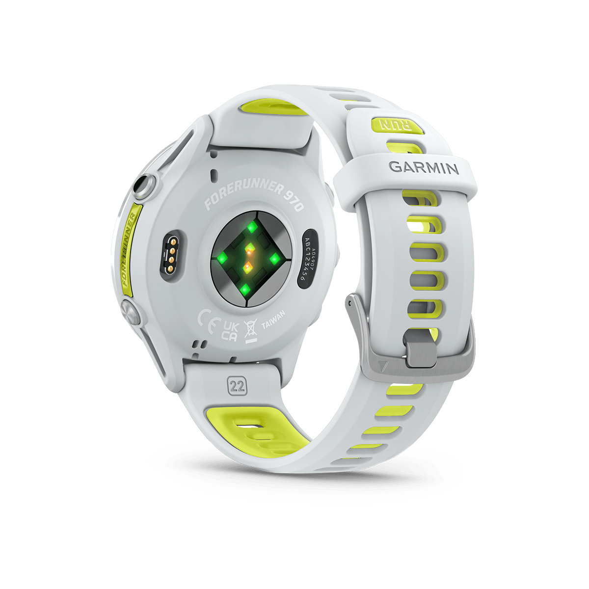 Garmin Forerunner 970 47mm AMOLED — Blanco